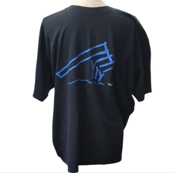 The Museum Of Modern Art Black and Blue Graphic T-Shirt - Picture 1 of 4